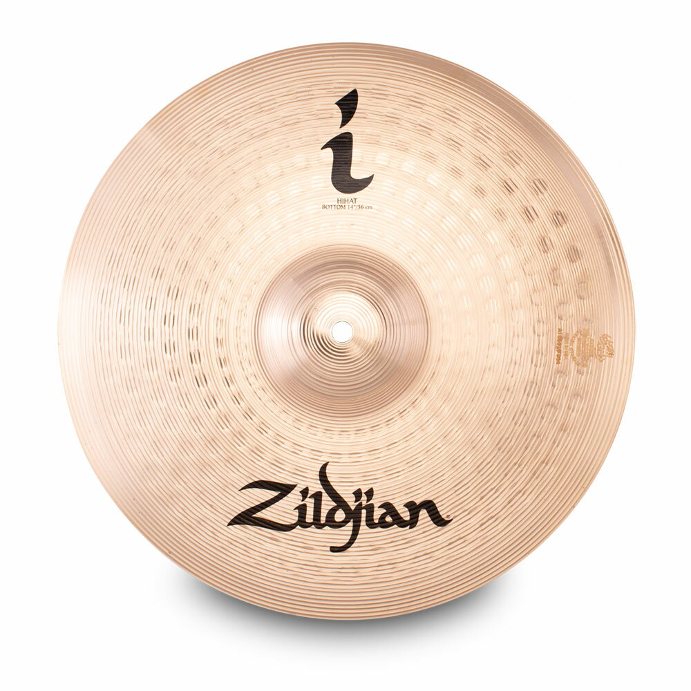 ZILDJIAN I Family 14" I HiHat Bottom ハイハットシンバル ボトム※ハイハットシンバルボトム1枚のみでの販売です。ジルジャンIファミリーシリーズのミディアム・14インチ ハイハット・ボトムです。同シリーズのミディアムシンウエイト・14インチ ハイハットトップとの組み合わせに最適。明るく鮮明なチック音を得られます。i Family は、トルコ語『イルハム（インスピレーション）』から名付けられ、プレイヤーの表現の幅を広げるサウンドデザインとなっております。ZBTシリーズの後継モデルとして、i Family は現在の音楽シーンにマッチするウェイトとプロファイル、そして新鮮なFXサウンドを備えています。・ウエイト：Medium・サイズ：14"（35cm）