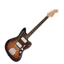 Fender フェンダー Made in Japan Heritage 60s Jazzmaster RW 3TS エレキギター ジャズマスターMade in Japan Heritageは、ヴィンテージ楽器がプレイヤーに与える至高の演奏体験を追求したシリーズです。Fender Custom Shopでマスタービルダーとして名を馳せ、ヴィンテージ楽器に対して深い造詣を誇るマーク・ケンドリックの監修を得て採用された、ヴィンテージファンを魅了するスペックを詰め込んでいます。HeritageシリーズのすべてのモデルはUSA製品のプロファイリングデータを元に設計されており、ボディシェイプやネックシェイプも年代に合わせて採用。クロスワイヤーのピックアップやピックアップのセッティングとトーン、ボディのカラーの再現性など、細部に至るまでフェンダーの正統な系譜を受け継いでいます。Made in Japan Heritage 60s Jazzmasterはアルダーもしくはアッシュボディにラッカーフィニッシュを施し、使用年月と共に色合いに深みが増します。21本のヴィンテージスタイルフレットを装備した7.25インチラジアスのMid ʻ60s “C”シェイプメイプルネック、フローティングトレモロ付き6サドル式ヴィンテージスタイルブリッジ、そしてHeritageシリーズのために特別に選定されたピックアップなど、本製品を構成するすべての仕様はクラシックなプレイアビリティと甘いヴィンテージトーンを実現するためにこだわり抜かれています。多くの偉大なミュージシャンを虜にしてきたフェンダーの唯一無二のプレイアビリティと味わい深いトーンが、Heritageシリーズで体験いただけます。【スペック】Country Of Origin：JPボディ：Alderボディフィニッシュ：Nitrocellulose Lacquer Over Urethane Finishボディシェイプ：Jazzmasterネック：Mapleネックフィニッシュ：Nitrocellulose Lacquer Over Urethane Finishネックシェイプ：Mid '60s "C"スケール：25.5" (648 mm)フィンガーボード：Rosewoodフィンガーボードラジアス：7.25" (184.1 mm)フレットナンバー：21Frets Size：Vintageナット：Boneナット幅：1.615" (41.02 mm)ポジションインレイ：Clay Dotブリッジピックアップ：Premium Vintage-Style 60s Single-Coil Jazzmasterネックピックアップ：Premium Vintage-Style 60s Single-Coil Jazzmasterコントロール：Lead Circuit Controls (Slide Switch Down): Volume (Neck), Volume (Bridge), Master Tone; Rhythm Circuit Controls (Slide Switch Up): Two Thumbwheel Controls for Neck Pickup Volume and Toneピックアップスイッチ：3-Position Toggle: Position 1. Bridge Pickup, Position 2. Bridge And Neck Pickups, Position 3. Neck Pickupピックアップコンフィギュレーション：SSブリッジ：6-Saddle Vintage-Style Adjustable with “Floating” Tremolo Tailpieceハードウェアフィニッシュ：Nickel/Chromeチューニングマシーン：Chrome Die-Castピックガード：4-Ply Tortoiseshell(ベッコウ柄)コントロールノブ：Aged Whiteケース/ギグバッグ：Deluxe Gig Bag カラー：3-Color Sunburst