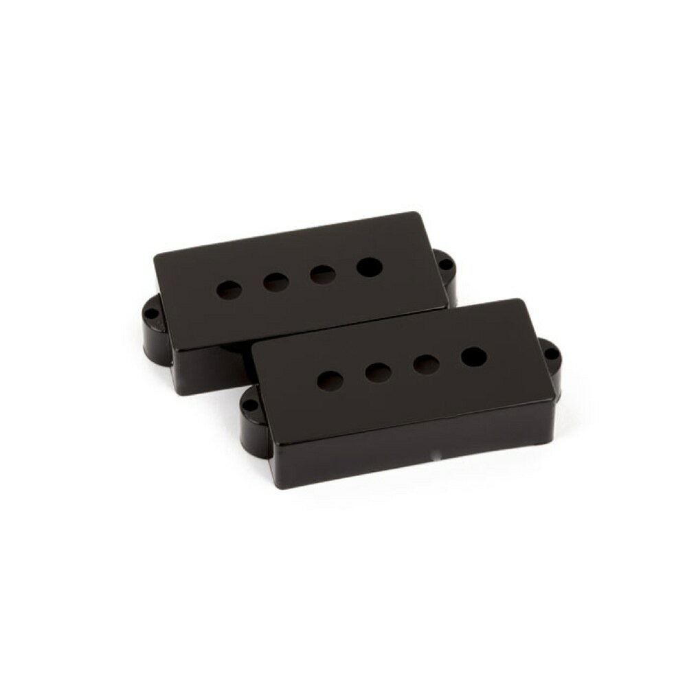 フェンダー Fender Pickup Covers Pure Vintage Precision Bass Black ピックアップカバー 2個入り