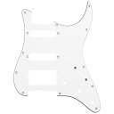 SCUD SC-W3P-3 ホワイト 3P ストラトキャスター用 ピックガード