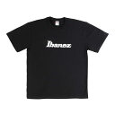 IBANEZ アイバニーズ IBAT007M ロゴTシャツ ブラック Mサイズ 半袖