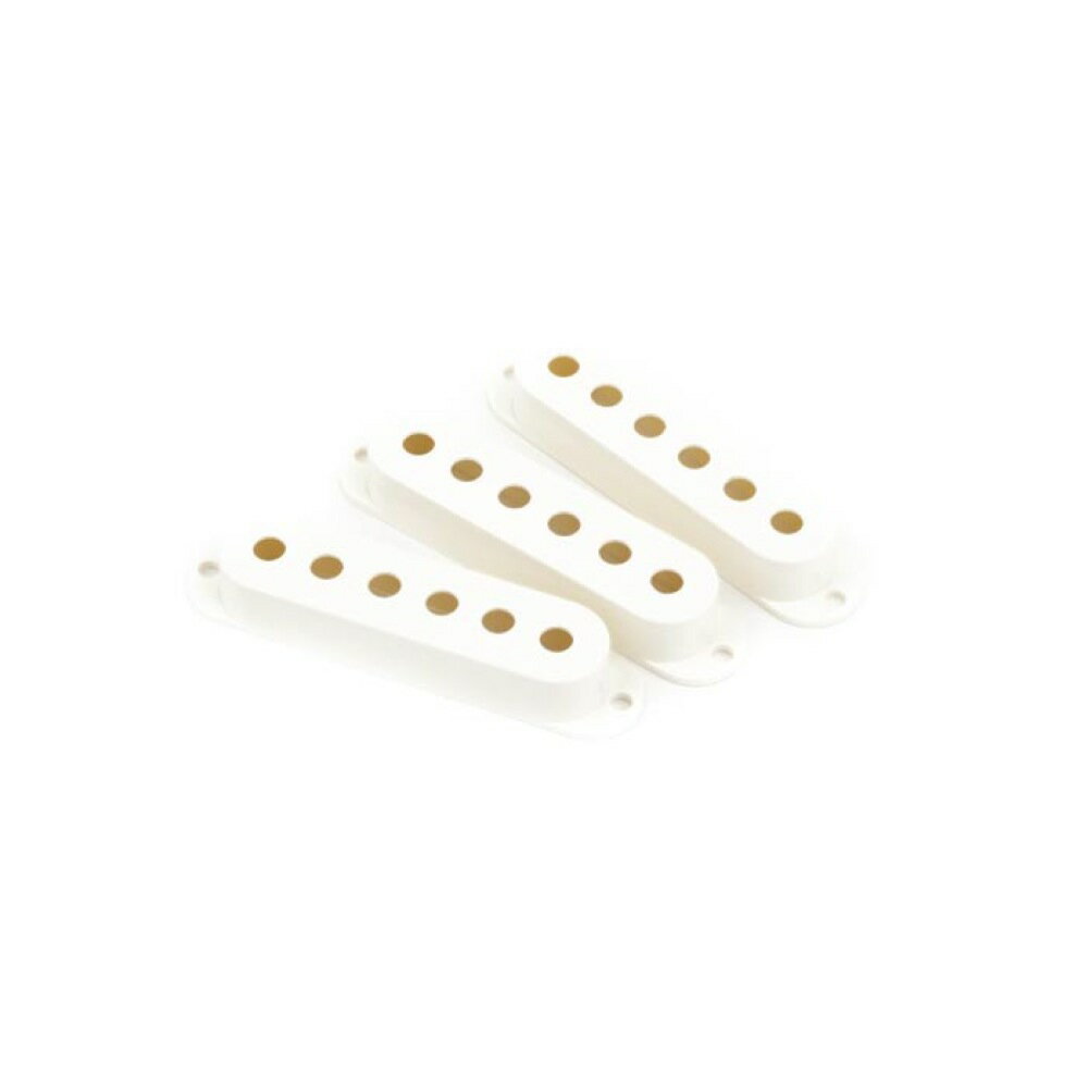 フェンダー Fender Pickup Covers Stratocaster Parchment ピックアップカバー 3個入り