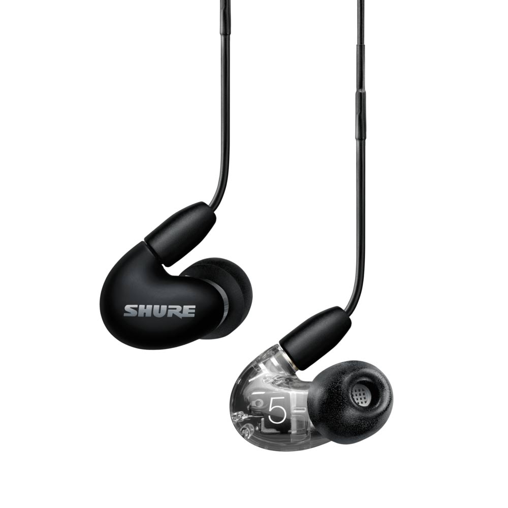 SHURE SE53BABK+UNI-A AONIC5 ブラック 高遮音性 イヤホン ユニバーサルケーブル