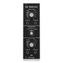 BEHRINGER 911A DUAL TRIGGER DELAY モジュラーシンセサイザー ユーロラックユーロラック用 アナログデュアルトリガーディレイモジュール ■世界で最も有名なポップ、ロック、ジャズミュージシャンが使用する70年代の「モジュラー55、35、15」シリーズの回路をビンテージなサウンドで忠実に再現。 ミュージシャンは、非常に手頃な価格で標準ユーロラックケースに収まるユニークなシンセサイザーシステムを構築できるようになりました。 好みのモジュールを組み合わせて自分だけのユニークなシンセを作ったり、 床から天井まで部屋を埋め尽くすシンセフリーク最大の夢を満たす多くのモジュールがラインナップされています。■ 911Aには、2ミリ秒から最大10秒の範囲の独自のディレイタイムコントロールと独自の3.5mm S-Trigイン/アウトを備えた2つのディレイトリガーが搭載されています。 911AをBehringer 911 ENVELOPE GENERATORモジュールに接続し、アタック/ディケイ/サステイン/リリース（ADSR）モジュールをディレイ/アタック/ディケイ/サステイン/リリース（DADSR）モジュールに変えます。 911Aは、信号がトリガーされたときに単に音を鳴らすのではなく、0からピークボリュームまで上昇し、エンベロープジェネレーターで設定されている残りのフェーズを通過する、素晴らしいボリュームスウェルエフェクトを作成します。■911Aのディレイは、3つの異なる方法でカップリング可能です。 オフ設定では、トリガー入力を介してディレイが個別にトリガーされます。 パラレルモードでは、上段セクションの入力に接続されたトリガーが両方のディレイを同時にアクティブにします。 ノブをシリーズに切り替えると、最初に上段のセクションがトリガーされその後、下段のセクションがトリガーされます。■911A DUAL TRIGGER DELAYのインストールは、標準のEurorackケースに収まるように設計されている為、非常に簡単です。 電源ケーブルを電源に接続し付属のネジを使用してモジュールを組み込みます。 これだけで型番を他のシンセモジュールとミックスして、独自のセットアップを実現できます。＜特長＞・「モジュラー55」シリーズの回路を忠実に再現・ディレイタイムは2ms〜10秒のデュアルトリガーディレイ・専用のS-trig入出力を備えた2つの独立したチャンネル・チャンネルは独立して直列または並列で使用可能・ユーロラックの仕様：8 HP、6 mA +12 V、6 mA -12 V・イギリスで設計および開発＜911A DUAL TRIGGER DELAYについて＞■Modular Synthesis 初期のSystem 55、35、および15のシンセモジュールは70年代初期にリリースされましたが、組み合わせて行くと非常に高価になる傾向にありました。 また当時のオペアンプは非常に高コストで、それらは主にすべてディスクリートトランジスタによる設計でした。 しかしディスクリート回路はモジュールに独特のサウンドを与え、キース・エマーソン、スティービー・ワンダー、タンジェリン・ドリームなどの多くのアーティストによって使用され最高の録音作品を我々に届けてくれました。 モジュラーシンセは、エレクトロニックミュージックの画期的な発明であり、今日ではさらに製品のクオリティーが向上しています。 ■911A DUAL TRIGGER DELAY 世界で最も有名なポップ、ロック、ジャズミュージシャンが使用する70年代の「モジュラー55、35、15」シリーズの回路をビンテージなサウンドで忠実に再現。 ミュージシャンは、非常に手頃な価格で標準ユーロラックケースに収まるユニークなシンセサイザーシステムを構築できるようになりました。 好みのモジュールを組み合わせて自分だけのユニークなシンセを作ったり、 床から天井まで部屋を埋め尽くすシンセフリーク最大の夢を満たす多くのモジュールがラインナップされています。■Controls 911Aには、2ミリ秒から最大10秒の範囲の独自のディレイタイムコントロールと独自の3.5mm S-Trigイン/アウトを備えた2つのディレイトリガーが搭載されています。 911AをBehringer 911 ENVELOPE GENERATORモジュールに接続し、アタック/ディケイ/サステイン/リリース（ADSR）モジュールをディレイ/アタック/ディケイ/サステイン/リリース（DADSR）モジュールに変えます。 911Aは、信号がトリガーされたときに単に音を鳴らすのではなく、0からピークボリュームまで上昇し、エンベロープジェネレーターで設定されている残りのフェーズを通過する、素晴らしいボリュームスウェルエフェクトを作成します。■Coupling 911Aのディレイは、3つの異なる方法でカップリング可能です。 オフ設定では、トリガー入力を介してディレイが個別にトリガーされます。 パラレルモードでは、上段セクションの入力に接続されたトリガーが両方のディレイを同時にアクティブにします。 ノブをシリーズに切り替えると、最初に上段のセクションがトリガーされその後、下段のセクションがトリガーされます。■Eurorack Ready 911A DUAL TRIGGER DELAYのインストールは、標準のEurorackケースに収まるように設計されている為、非常に簡単です。 電源ケーブルを電源に接続し付属のネジを使用してモジュールを組み込みます。 これだけで型番を他のシンセモジュールとミックスして、独自のセットアップを実現できます。■3年間の保証延長制度べリンガー製品は1年保証。さらにべリンガーのホームページでお客様自身でご登録頂くと保証が3年に延長されます。＜仕様＞■アナログシンセサイザーモジュールシグナルコネクター：3.5 mm TSモノジャック、アンバランスアレンジメント：4パラレルジャック×2セット、パッシブ互換性：CVおよびオーディオ信号寸法：23 x 20 x 129 mmラックユニット：4 HP質量：0.05 kg