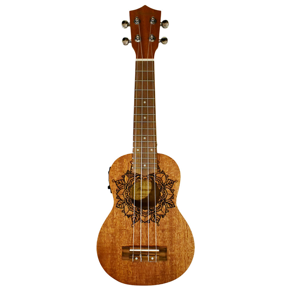 Bamboo BU-21KAIQ Kailua Soprano Ukulele w/EQ 쥯ȥå ץΥ