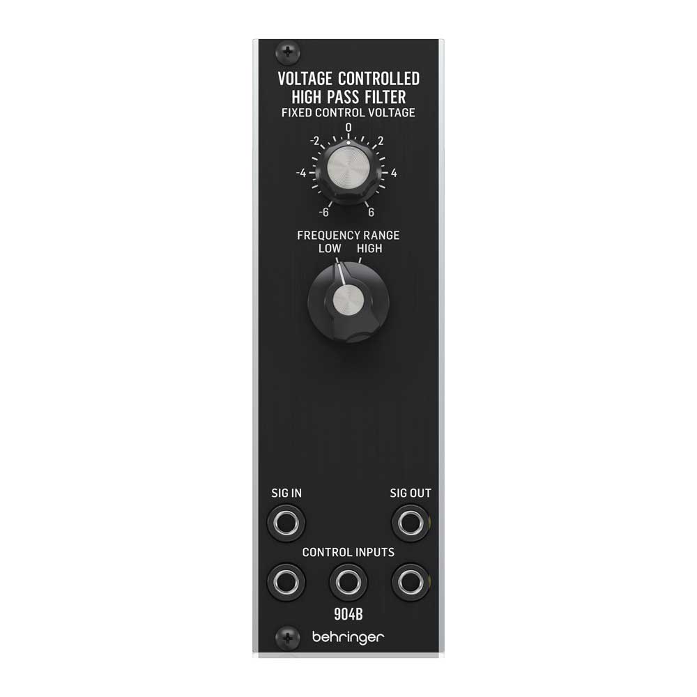 ベリンガー BEHRINGER 904B VOLTAGE CONTROLLED HIGH PASS FILTER モジュラーシンセサイザー ユーロラック ハイパス…