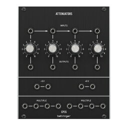 ベリンガー BEHRINGER CP35 ATTENUATORS モジュラーシンセサイザー ユーロラック アナログアッテネーター＆マルチプルモジュール