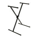 ULTIMATE IQ-X-1000 Keyboard Stand X型キーボードスタンドIQシリーズXスタイルキーボードスタンド、特許取得済みのメモリロックシステム、5つの高さ設定、安定化エンドキャップ、シングルブレースチューブ-100ポンド。IQ-X-1000製品の特徴・小さな設置面積で信頼できる安定性・特許取得済みのメモリロックシステム・最大の膝の部屋のためのオフセットブレースシステム・エンドキャップの安定化により、不均一な表面を克服IQ-Xスタンドは、オリジナルのIQシリーズスタンドのすべての機能と強固な強度を、より厳しいフォームファクターにもたらします。ユーザーからのフィードバックに基づいて、ユーザーがシリーズで気に入っている優れた機能をすべて維持しながら、奥行きを減らしました。Ultimate Supportの特許取得済みのメモリロックシステムと独自の安定化エンドキャップにより、キーボード奏者はステージ上の贅沢な時間を節約できるだけでなく、安心を得ることができます。IQ-XSeriesスタンドは、軽量のシンセサイザーやMIDIコントローラーから、最もプロフェッショナルなキーボードワークステーションまで、あらゆるものをサポートするのに最適です。スペックパーツ名:IQ-X-1000部品番号:18530高さ:22インチ-36インチ幅:18.5〜33インチ重量:約5kg耐荷重:約45.5 kg