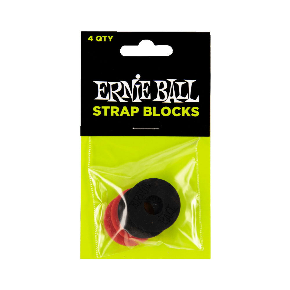 ˡܡ ERNIE BALL 4603 STRAP BLOCKS RED AND BLACK ȥåץ֥å ȥåץå