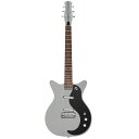 Danelectro 59 ”M” N.O.S + ICE GRAY エレキギター大好評の59”M” N.O.S（New Old Stock)がリニューアルして「59”M” N.O.S+(プラス) 」になって登場!ポップなカラーや独特のボディシェイプはそのままに、倉庫の奥から発見されたビンテージサウンドのN.O.Sピックアップの特徴を引き継ぎつつ、抜けの良いハイと、パンチの有るミドル、硬いローを備えた新設計のピックアップ「N.O.S+pickup」を搭載し、より現代向けのサウンドを目指したモデルです。■サイドのテクスチャ。ダンエレクトロギターの特徴である、サイドのテクスチャ。通称壁紙とよばれるこのテクスチャがレトロな印象を与えています。■メタルナット。開放弦と押弦時のサウンドの均一性を実現するメタルナットを採用。■バダスタイプのブリッジ。バダスタイプのブリッジを採用し、レトロなルックスを保ちながらもサウンドと利便性を向上させました。■「N.O.S+pickup」を搭載。倉庫の奥から発見されたビンテージサウンドのN.O.Sピックアップの特徴を引き継ぎつつ、抜けの良いハイと、パンチの有るミドル、ソリッドなローを備えた新設計のピックアップ「N.O.S+pickup」を搭載。【Spec】ボディ：メゾナイト（セミ-ホロウ）ネック：メイプルフィンガーボード：ローズウッドマシンヘッド：ダンエレクトロオリジナルチューナーハードウエア：クロームスケール：636mmピックアップ：2-NOS+ リップスティックコントロール：2-ボリューム/2-トーン/トグルスイッチブリッジ：バダスタイプカラー：ICE GRAY（アイスグレイ）