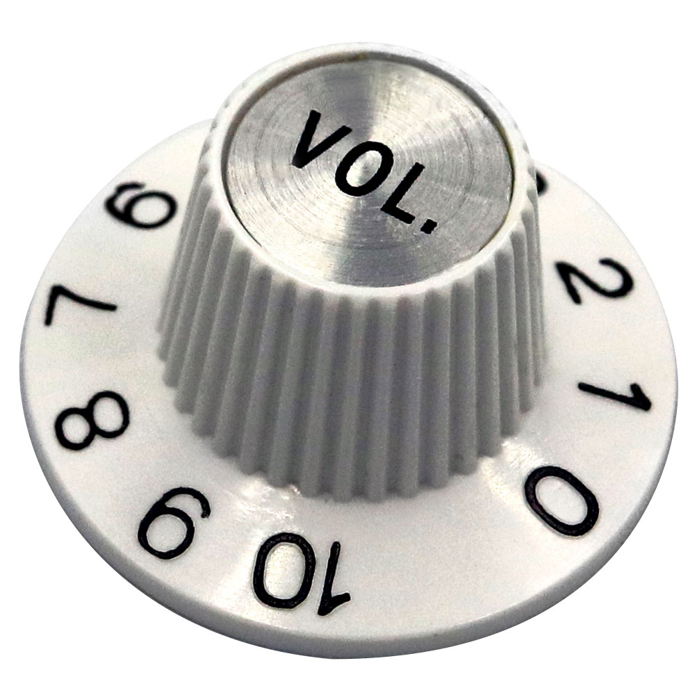 SCUD KW-260VI ハットノブ インチ ホワイト※ギターパーツの取り扱いには、相応の技術と知識が必要になります。自己責任にて取り扱い可能な方のみ、ご検討下さい。取り付け時に起った、楽器及びパーツの破損・損傷等につきましては当店は保証出来ません。あらかじめご了承下さい。国内外から優れた楽器パーツを集めリペアや製作の現場からも高い評価を受けているSCUD(スカッド)パーツです。普及率の高い汎用パーツから実用性の高いアイデアパーツまで 豊富なアイテムを取り揃えております。ハットノブインチサイズ、ホワイトシルバーキャップボリューム