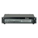 Ampeg SVT-3PRO ベースアンプ ヘッド頭の中で鳴っているサウンドを実現する運命のパートナーを探すために、数え切れないほどの本数のベースをプレイしてきたことでしょう。今度は、あなたのサウンドをオーディエンスに伝えるアンプが必要です。そのアンプこそ、SVT-3PROなのです。このアンプがベストセラーなのには理由がありますーー素晴らしいからです！　最大出力450Wと最高の真空管サウンドで、SVT-3PROは地球上のロッカーやファンク・マイスターのトップ・チョイスとなっています。トーンこそ全てです。SVT-3ROのFrequencyコントロールは、中域コントロールが効く中心の帯域を選択でき、それはすなわち、あなたが5つの個別の「ボイス」を手に入れたことを意味します。選択可能な帯域の中心は、220Hz、450Hz、800Hz、1.6kHz、3kHzです。そして、もしそれでも不十分なら、9バンド・グラフィックEQを使ってさらにサウンドを作りこむことができます。あるいは、EQをフットスイッチで切替え可能な「セカンド・チャンネル」にセット・アップし、拍手喝采必至のベース・ソロに使用することもできます。SVT-3PROは、SVTのトーンと性能（それに多少の現代的な進化）を、便利なラックマウント・デザインで提供します。最適なサイズ、強大なパワー、そして正真正銘のAmpeg Round Sound……それは真剣なベーシストなら誰もが求めるものです。数多くのワールド・クラスのアーティストが、彼らの仕事を成し遂げるために、明けても暮れてもSVT-3PROに信をおいているのです。チューブ・ドライブ・コントロール1/4”ジャックとNeutrikスピコン・ジャックインプット・ピークLEDインプット・パッドとブライト・スイッチミュート・スイッチとチューナー・アウト主な仕様出力: 275W （8Ω）、450W (4Ω)プリアンプ: 真空管（3×12AX7）ドライバー・チューブ: 1×12AX7、1×12AU7パワーアンプ: ソリッドステートトーン・コントロール: 3バンド中域コントロール: 5ポジショングラフィックEQ: Yes　9バンドウルトラ・ロー／ハイ・ブーストバランス・ライン・アウト　プリ／ポスト、グラウンド／リフト、レベルエフェクト・ループプリアンプ・アウト／パワーアンプ・イン寸法（W x H x D cm）：48.3×8.9×39.4重量: 11.8kg