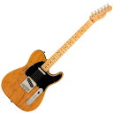 Fender American Professional II Telecaster MN RST PINE エレキギターAmerican Professional II Telecasterは、70年以上に渡る革新、インスピレーション、進化を経て、現代のプレイヤーの要求に応えます。高い人気を誇るDeep Cシェイプネックは、丁寧にエッジがロールオフされ、至高の演奏体験を約束する"Super-Natural"サテン仕上げが施されています。また新たに設計されたネックヒールを採用し、快適なフィーリングとハイポジションへの容易なアクセスを実現しました。新しいV-Mod II Telecasterピックアップは、これまで以上に繊細で、Telecasterならではの独特なトゥワングを内包した魅力的なサウンドを実現しています。イントネーションが改善された"Bullet"サドルを備えた新しいトップロード／ストリングスルーブリッジは、各弦のイントネーションとテンション感を個別に調整することが可能で、今までのTelecasterブリッジの中で最も快適でフレキシブルなブリッジです。American Professional II Telecasterの手に馴染む感覚とサウンドの多様性は、手に取り、耳にした瞬間、すぐにお分かりいただけることでしょう。プロの楽器の新たなスタンダードとなるような幅広い改良が、American Professional IIシリーズには詰め込まれています。【スペック】モデルネーム：American Professional II Telecaster, Maple Fingerboard, Roasted Pineモデル番号：113942763原産国：USカラー：Roasted Pineボディ：Roasted Pineボディフィニッシュ：Gloss Urethaneボディシェイプ：Telecasterネック：Mapleネックフィニッシュ：“Super-Natural” Satin Urethane Finish on Back of Neck with Gloss Urethane Headstock Faceネックシェイプ：Deep "C"スケール：25.5" (648 mm)フィンガーボード：Mapleフィンガーボードラジアス：9.5" (241 mm)フレット数：22Frets Size：Narrow Tallナット：Boneナット幅：1.685" (42.8 mm)ポジションインレイ：Black Dotブリッジピックアップ：V-Mod II Single-Coil Teleネックピックアップ：V-Mod II Single-Coil Teleコントロール：Master Volume, Master Toneピックアップスイッチ：3-Position Blade: Position 1. Bridge Pickup, Position 2. Bridge and Neck Pickups, Position 3. Neck Pickupピックアップコンフィギュレーション：SSブリッジ：3-Saddle Top-Load/String-Through Tele with Compensated Brass “Bullet” Saddlesハードウェアフィニッシュ：Nickel/Chromeチューニングマシーン：Fender Standard Cast/Sealed Staggeredピックガード：3-Ply Blackコントロールノブ：Knurled Domeストリング：Fender USA Bullets 3250L Nickel Plated Steel (.009-.042 Gauges), PN 0733250403