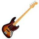 Fender American Professional II Jazz Bass MN 3TSB エレキベースAmerican Professional II Jazz Bassは、60年以上に渡る革新、インスピレーション、進化を経て、現代のプレイヤーの要求に応えます。人気のSlim Cシェイプネックは、丁寧にエッジがロールオフされ、至高の演奏体験を約束する"Super-Natural"サテン仕上げが施されています。また新たに設計されたネックヒールを採用し、快適なフィーリングとハイポジションへの容易なアクセスを実現しました。新しいV-Mod II Jazz Bass Single-Coilピックアップは、これまで以上に繊細なトーンを奏で、Jazz Bassならではのパンチとクラリティを提供します。American Professional II Jazz Bassの手に馴染む感覚とサウンドの多様性は、手に取り、耳にした瞬間、すぐにお分かりいただけることでしょう。プロの楽器の新たなスタンダードとなるような幅広い改良が、American Professional IIシリーズには詰め込まれています。【スペック】モデルネーム：American Professional II Jazz Bass, Maple Fingerboard, 3-Color Sunburstモデル番号：193972700原産国：USカラー：3-Color Sunburstボディ：Alderボディフィニッシュ：Gloss Urethaneボディシェイプ：Jazz Bassネック：Mapleネックフィニッシュ：“Super-Natural” Satin Urethane Finish on Back of Neck with Gloss Urethane Headstock Faceネックシェイプ：Slim "C"スケール：34" (864 mm)フィンガーボード：Mapleフィンガーボードラジアス：9.5" (241 mm)フレット数：20Frets Size：Narrow Tallナット：Boneナット幅：1.5" (38.1 mm)ポジションインレイ：Black Dotブリッジピックアップ：V-Mod II Single-Coil Jazz Bassミドルピックアップ：V-Mod II Single-Coil Jazz Bassコントロール：Volume 1. (Middle Pickup), Volume 2. (Bridge Pickup), Master Toneピックアップスイッチ：Noneピックアップコンフィギュレーション：SSブリッジ：4-Saddle HiMass Vintage (String-Through-Body or Top-Load)ハードウェアフィニッシュ：Nickel/Chromeチューニングマシーン：Fender Lightweight Vintage-Style Keys with Tapered Shaftsピックガード：4-Ply Tortoiseshell(ベッコウ柄)コントロールノブ：Vintage Style Black Plastic Jazz Bassストリング：Fender USA 7250M Nickel Plated Steel (.045-.105 Gauges), PN 0737250406