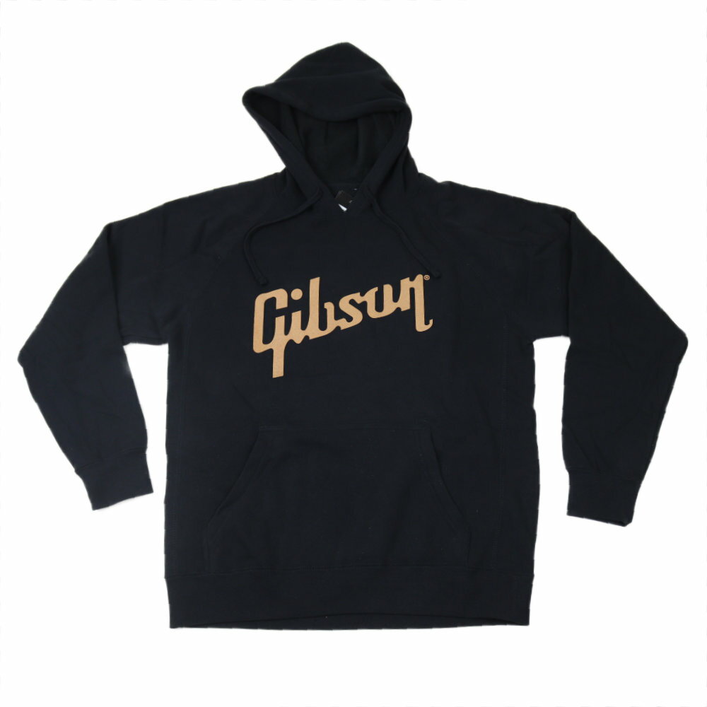 トップス, パーカー GIBSON GA-LC-HDPOLGLG Logo Hoodie Black LG L 