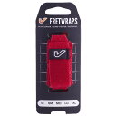 Gruv Gear FW-1PK-RED-MD FretWraps Red 1-Pack ミディアム 5弦ベース/6弦クラシックギター用 フレットラップ