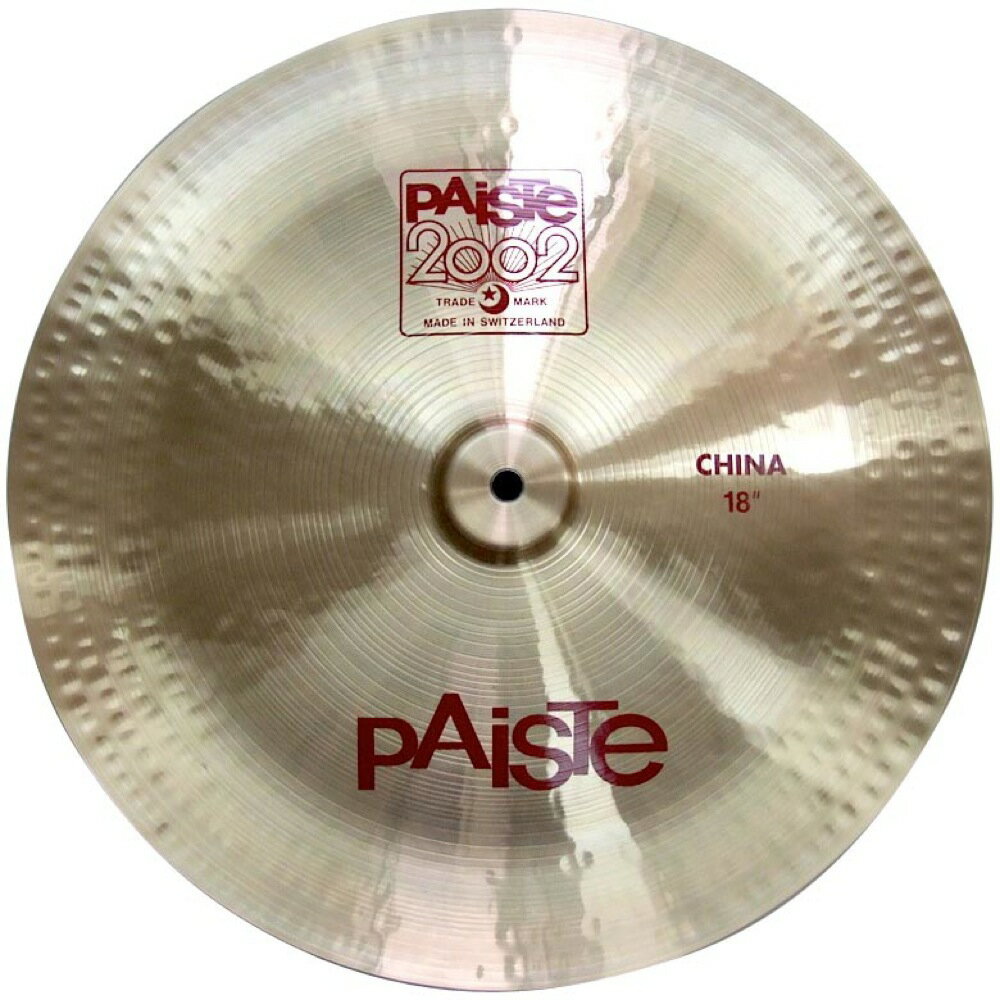 ѥ 㥤ʥХ 18 2002 China 18 ͢ PAISTE
