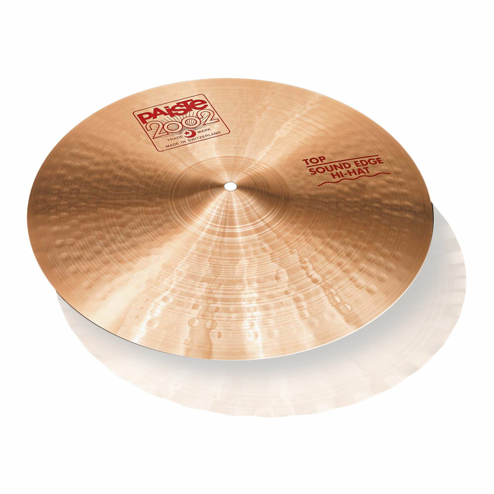 パイステ ハイハットシンバル トップ 14インチ 2002 Sound Edge Hi-Hat TOP 14” PAISTE