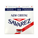 SAVAREZ(サバレス) 570NR NEW CRISTAL クラシックギター弦です。フランスの「サバレス」は正確なピッチを誇る高音弦と、音量豊かでレスポンスの速い低音弦の組み合わせが、高い人気を受け続けているクラシック用ナイロン弦のブランドです。緻密な設計、そして高度な加工技術がサバレスの品質のバックボーンとなっています。ノーマルテンションニュークリスタルの低音弦は巻き線がやや細めになっているためタッチが軽く、速いレスポンスが特徴です。