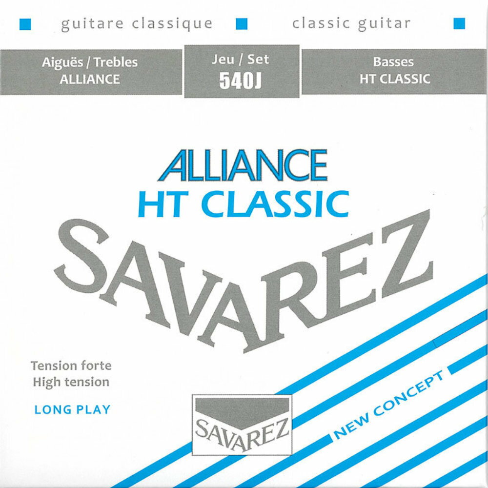 サバレス 弦 SAVAREZ 540J アリアンス クラシックギター弦 ハイテンション