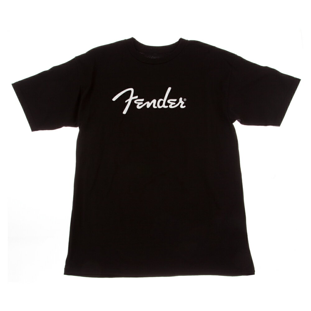 フェンダー Fender Spaghetti Logo T-Shirt Black L Tシャツ