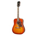 エピフォン Epiphone Hummingbird 12-string Aged Cherry Sunburst Gloss 12弦 エレクトリックアコースティックギター