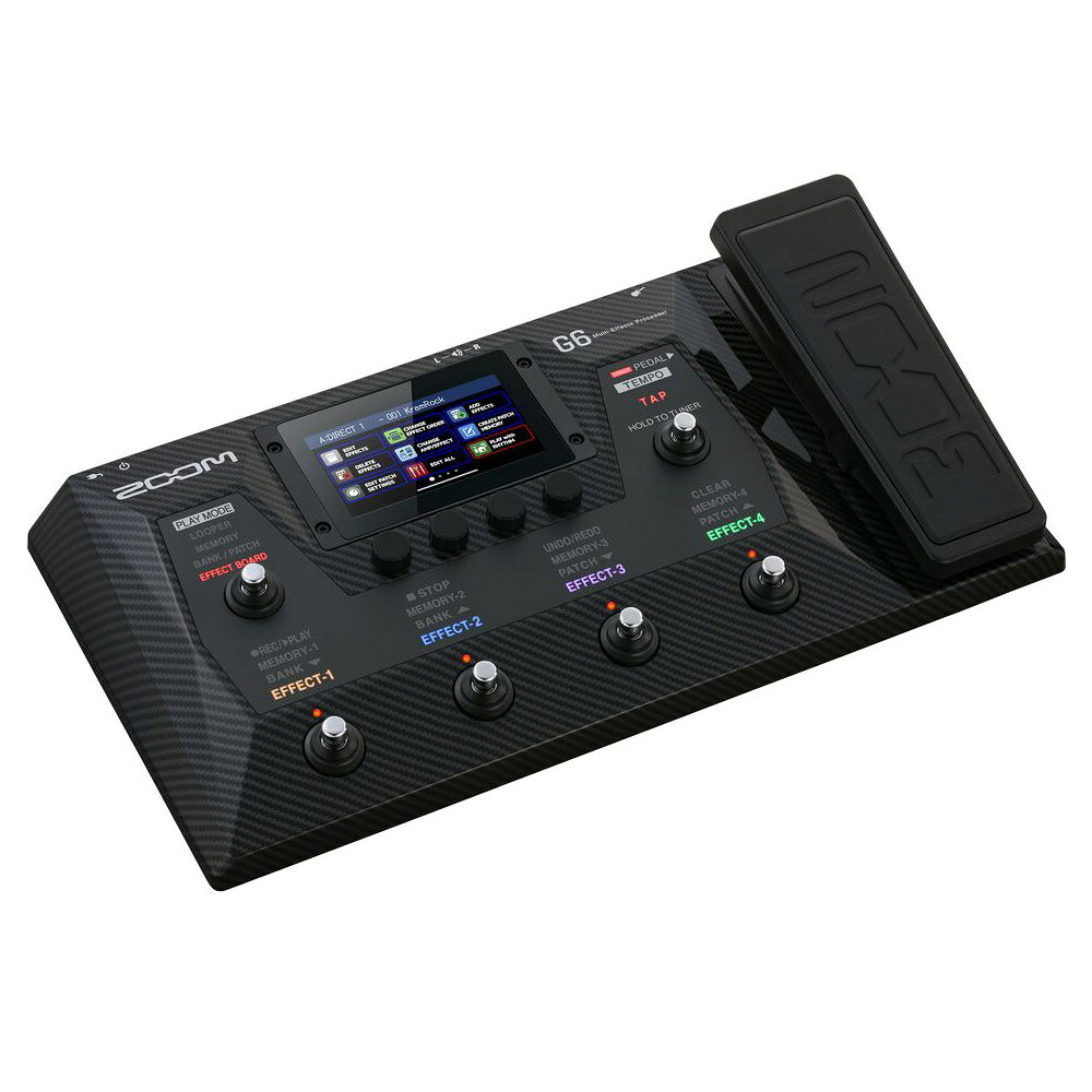 ZOOM G6 �������ޥ�����ե�������