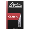 Legere BSSX2.50 Classic バスサックスリード [2 1/2]※画像はサンプルです。強度など詳しくは、商品説明をご覧下さい。※商品の性質上、商品の返品・交換はお受け出来ませんのでご了承下さい。「質感の安定しないケーンリードに代わる、新素材リードを作れないか」。多くの木管楽器奏者が抱えるリードの悩みを解決するため開発されたレジェールリードは、天然ケーンとほぼ同じ振動特性を持つまったく新しい新素材のリードです。カットの角度、コシの強さ、振動比率、表面仕上げ、気温、湿度に対する安定性等、あらゆる方向から研究され天然ケーンと違和感のない吹奏感を実現しました。【特長】●演奏前の慣らしの必要はなく、へたりにくい：通常のケーンリードは一般的に約2から3週間が寿命といわれていますが、基本的に物理的な衝撃で割れない限りは半永久的に使用できます。●水を吸収しないため、状態が変わらない：通常のケーンリードは水分を含むことにより時間とともに状態が変化します。プレイヤーは急激に水分を含ませないようリードのローテーションに神経を使い、コンデションを整えなければなりません。レジェールは状態が変わらないので、演奏や練習に集中できます。●人体に無害で消毒も可能：レジェールはポロプロピレンにより作られています。この材料はFDA（アメリカ食品医薬品局）より食品用途とさえ認可されており、非常に安全な素材です。●最大のポイントは本番で使える音色：世界2大オーケストラのクラリネット奏者、ベルリンフィルハーモニー/ヴェンツェルフックス氏とウィーンフィルハーモニー/ダニエルオッテンザマー氏が愛用。レジェールは音色が良いからこそプロプレイヤーも使用します。Classicシリーズ：クラシックシリーズは、優れた耐久性を備えています。ティップが太く、よりダークで芯のあるサウンドが特徴です。豊かでパーカッシブなサウンド傾向なので、マーチングバンドや大規模なアンサンブルなどに最適です。バスサックス用強度：2 1/21枚入