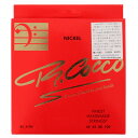 R.Cocco RC4F (N) 45-100 エレキベース弦R.Cocco (リチャード ココ)NICKEL ROUND WOUND (ニッケル ラウンド ワウンド)ゲージ：45 65 80 100伝統的なクオリティの高さを誇る弦として評価の高いハンドメイド弦製作の先駆者的ブランド「R.Cocco」大手の弦メーカーは、その製作過程の大半を機械化しており、そこから出来上がってくるものはまさに「製品」と呼ぶに相応しいものですが、R.Cooco Senior弦は伝統的な製弦機と良質な材料のみを使用し、今をもって職人による手巻きという製法に頑にこだわっています。Richard Cocco Senior 弦は、長い歴史と豊富な経験や膨大な量の試行錯誤、素晴らしいミュージシャンとのコラボレーションから得られた優れたアイディア、そして確実な製作技術ををもった職人の手による信頼性と安心感、それら全ての要素が結びついた一味も二味も違いが感じられる、とても高いクオリティを持った弦です。