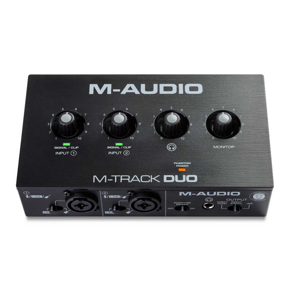 M-AUDIO M-Track Duo 2チャンネルUSBオ