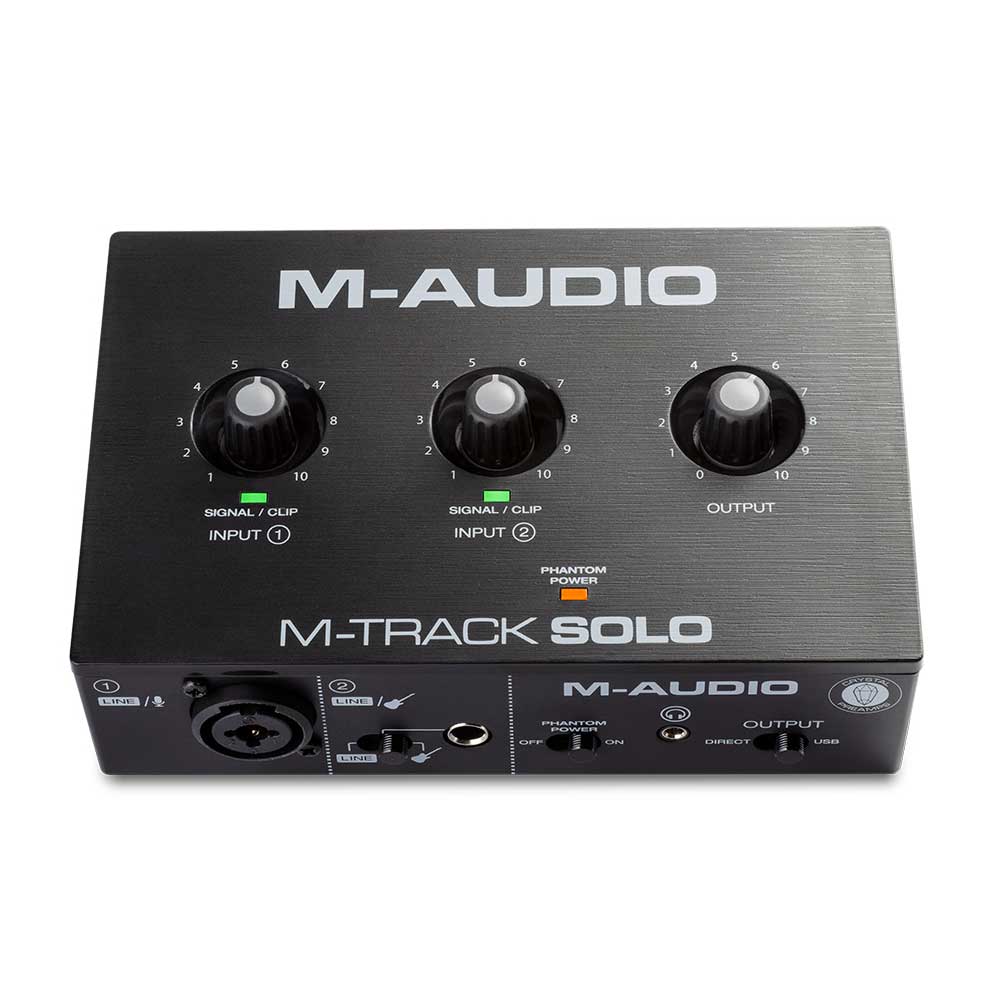 M-AUDIO M-Track Solo 2チャンネルUSB