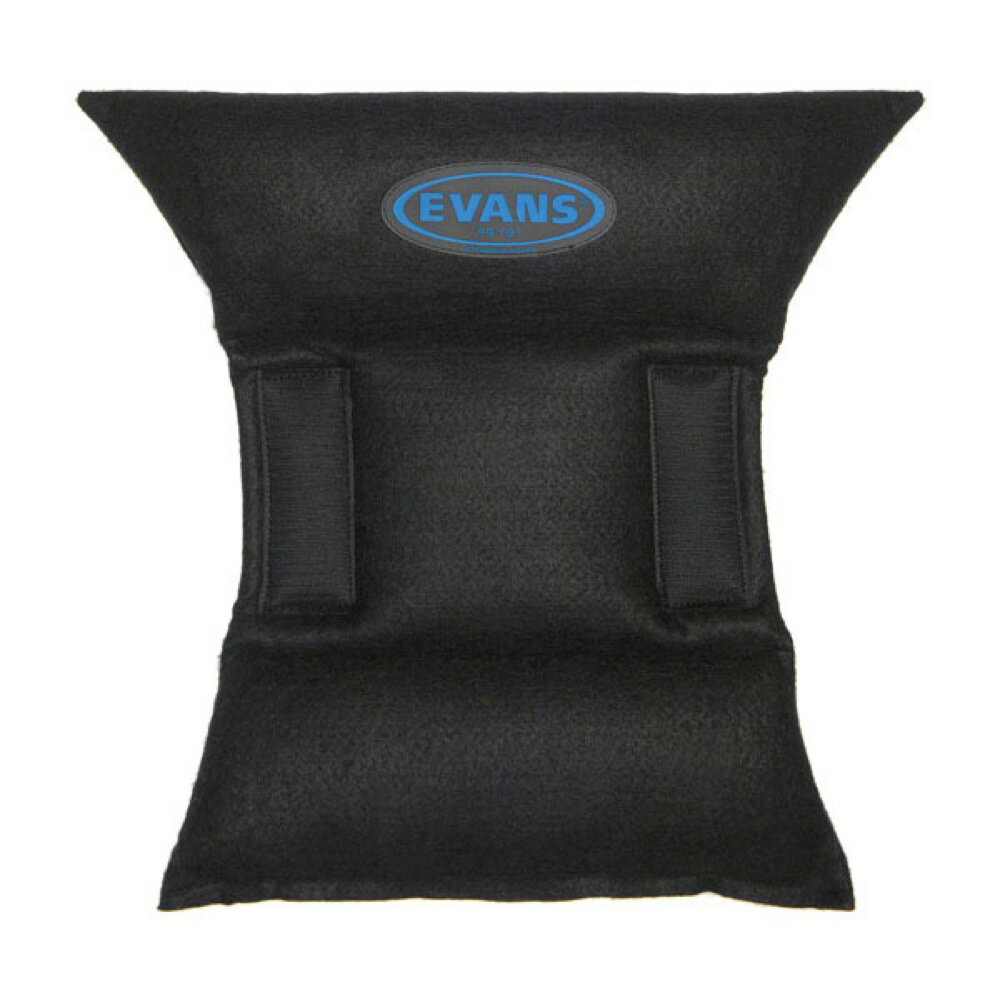 EVANS EQ PAD バスドラム用ダンパーパッドEQパッドは高性能なバスドラム用ダンパーパッドで、バスドラムのシェルにマジックテープで取り付け、通常はパッドがヘッドに当たった状態になっていますが、常にミュートした状態ではなく、バスドラムを叩いた時だけパットがヘッドから離れる為、アタック音や音量感を損なうことなくミュートが出来ます。また、新バージョンのEQパッドの端にはさらに小さなパッドが入っており、サイズの小さいドラムや最小限のダンピングに使用することができます。