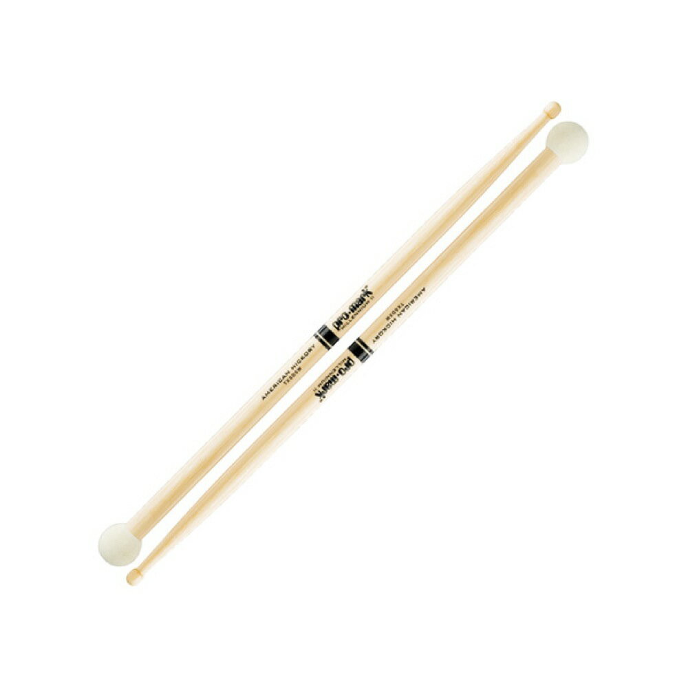 PROMARK TXSD5W パーカッションスティックHickory SD5 Light Multi Percussion Stick, Wood Tip, Felt Butt材質:ヒッコリー径:14mm全長:412mmチップ材質:Wood