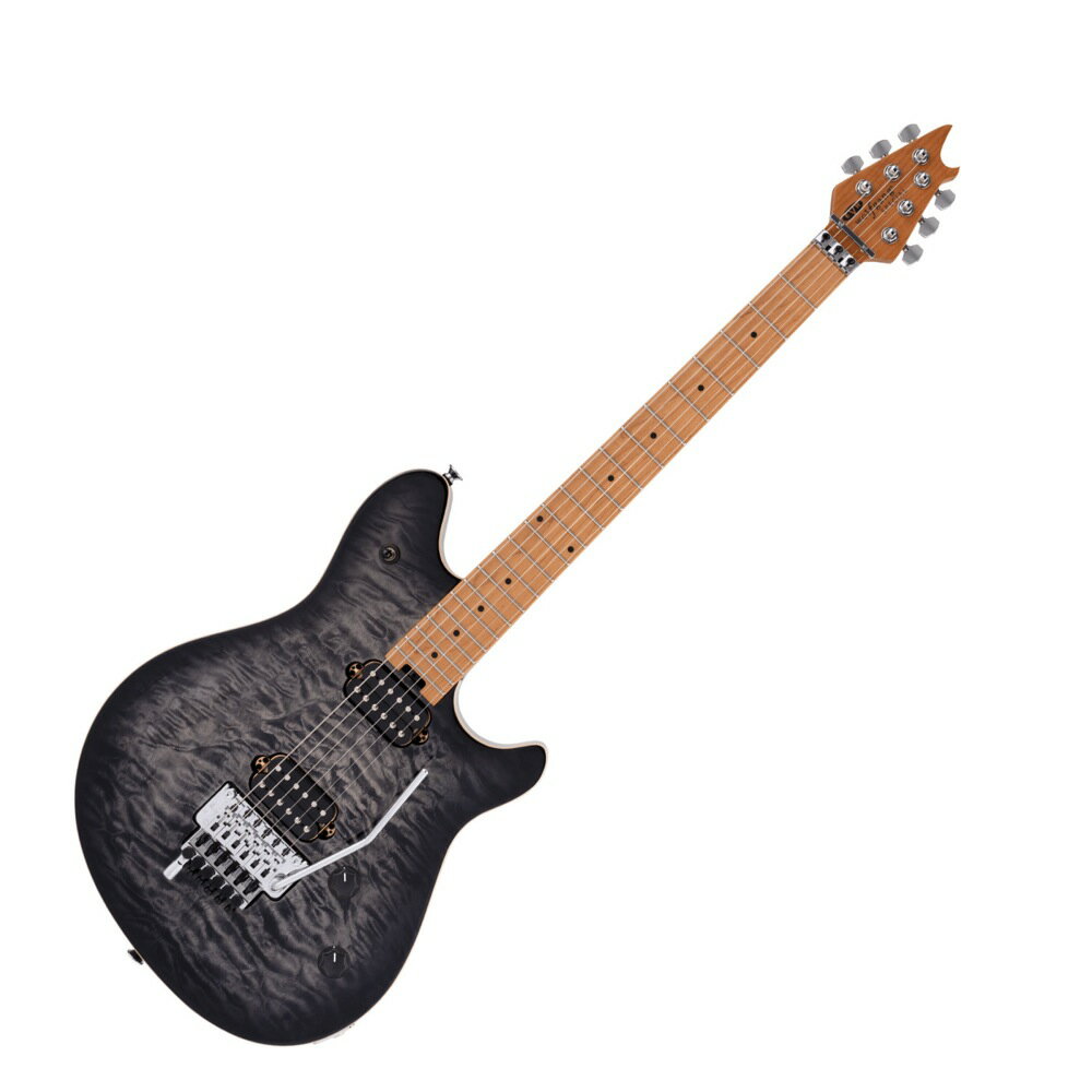 EVH Wolfgang Special QM Baked Maple Fingerboard Charcoal Burst 쥭