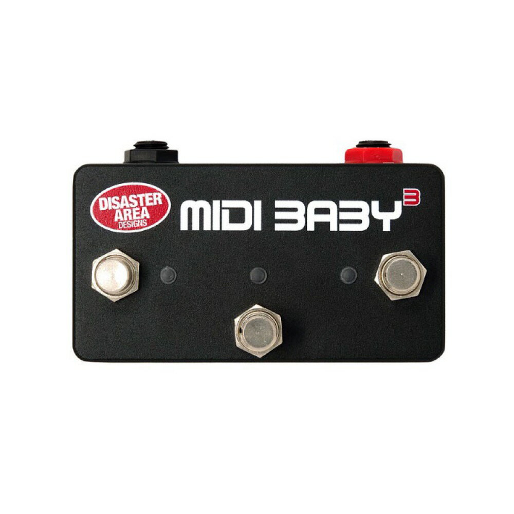 Disaster Area Designs MIDI Baby3 MIDIコントロールフットスイッチ