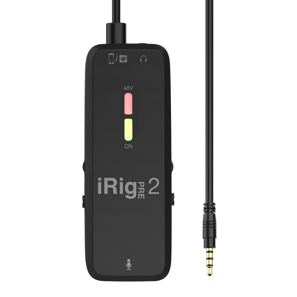 IK Multimedia iRig Pre 2 モバイルオーディオインターフェイス