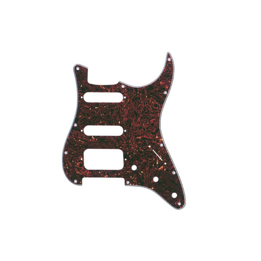 フェンダー Fender Pickguard Stratocaster H/S/S 11-Hole Mount Tortoise Shell（べっこう柄） 4-Ply ピックガード