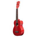 Ohana ukuleles O'Nina RD ソプラニッシモウクレレ ギグバッグ付きアメリカ東部で採れるウィロー(柳)・ボディーを採用した可愛いソプラニッシモ・サイズのウクレレです。カラーはレッドです。ソプラニッシモウクレレ：通常のソプラノウクレレやソプラニーノウクレレよりも、さらに小さいサイズです。【Specifications】・Top: Laminate Willow・Back: Laminate Willow・Sides: Laminate Willow・Body Length: 7" (177.8mm)・Overall Length: 17" (431.8mm)・Body Height: 2" (50.8mm)・Overall Height: 2-1/2" (63.5mm)・Body Width: 5-1/16" (128.5mm)・Neck: Mahogany・Frets: 12・Fretboard: Hardwood・Nut: Bone・Scale Length: 11-1/16"(281.0mm)・Nut Width: 1-5/16" (33.3mm)・Headstock: Mahogany・Tuners: Geared・Strings: Aquila・Saddle: Bone・Finish: Satin・Case: Gigbag・Color: Red