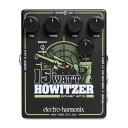 ELECTRO-HARMONIX 15Watt Howitzer GUITAR AMP/PRE AMP ペダル型ギターアンプヘッド15 WATT HOWITZER ギター・アンプ/プリアンプは、携帯性に優れた機材の一部としてや、メインアンプが故障した場合の緊急用バックアップ及びギグセーバーとして最適な超コンパクトな製品です。カメレオンのように音楽的に非常にフレキシブルで、使用する機材やスタイルに合わせて幅広いジャンルに対応します。15 WATT HOWITZERのVolumeとGainコントロールを使用することで、Bass、Mid、Trebleノブによる豊富なトーンシェイピングも実現しながら、必要に応じてクリーンやクランチサウンドを作り出すことができます。FX Loopは、プリアンプの後段にリバーブやディレイといったエフェクトを挿入できるオプションです。もちろんギターをエフェクトペダルに接続し、そのアウトプットから15 WATT HOWITZERのインプットに直接接続することも可能です。Electro-harmonixの創設者 Mike Matthewsはこう言います。「楽しんでいこうぜ！サンドイッチサイズの15 WATT HOWITZERは、コンパクトなギターリグの一部としてやバックアップに最適だ！だが、俺が最も気に入っているのはHOWITZERが発するトーンなんだ。すごく用途が広くて、使っているセットアップに応じて様々なバッグのサイズにフィットするぜ！」-15ワット出力ながらペダルボードやギグバッグに収めやすいコンパクトなボディ-詳細なサウンドシェイピングを行えるフルセットのコントロール：Volume、Gain、Bass、Mid、Treble-Bright/Normスイッチ：よりプレゼンスを含んだわずかなトップブーストもしくはトップエンドが少しダークなサウンドを切替可能-最小スペースで最大の出力効率を実現したClass DアンプデザインNote: Class Dはデジタル回路のDを表すものではありません。本機はソリッドステート設計で、信号のデジタル処理は行っていません。-プリアンプセクションとVolumeノブの間に配置されたセンド/リターンジャックを搭載したFX LOOP-専用電源アダプター付属-サイズ 104 mm (w) x 117 mm (d) x 55 mm (h)