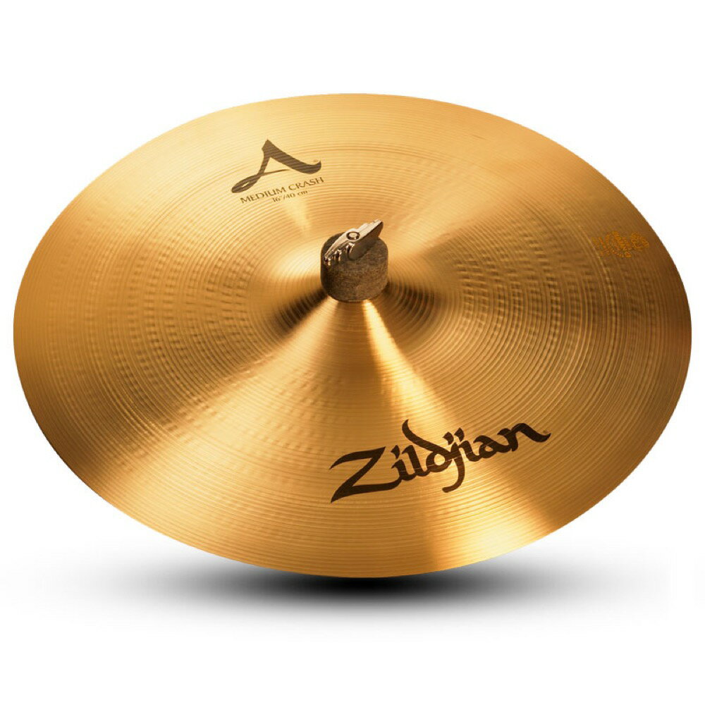 ZILDJIAN A Zildjian 16" A ZILDJIAN MEDIUM CRASH クラッシュシンバルミディアムシンよりハイピッチ。様々なジャンルで活躍し、響きにこくのあるフルボディクラッシュ。サイズ : 16" 40cmウエイト : MediumSC:NAZL16C.M