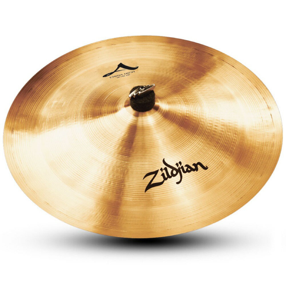 ZILDJIAN A Zildjian 18" A ZILDJIAN CHINA HIGH チャイナシンバル力強いアタックを持つ正統派チャイナサウンド。ミディアムサスティーンで、ハイピッチ。サイズ : 18" 45cmウエイト : ThinSC:NAZLCHB18H