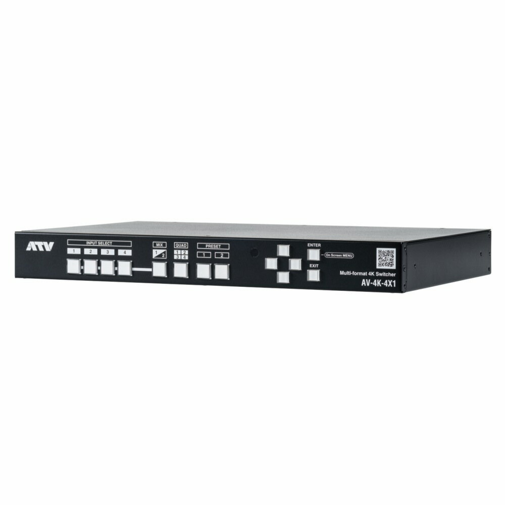 ATV AV-4K-4X1 HDMI2.0 4ch MULTI-FORMAT SEAMLESS SWITCHER ӥǥå㡼