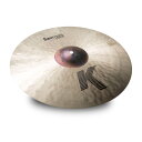 ZILDJIAN K Zildjian 19" K ZILDJIAN SWEET CRASH クラッシュシンバルKジルジャン スウィートコレクションは、Kファミリーのダークな音色をベースに、ポピュラーミュージックのワールドトレンドである、より大きく、より薄いという特長を持ち、華やかさとレスポンスを加えた、Kファミリーの奥行きを更に広げるモデルです。 Kジルジャン スウィートコレクションは、Kジルジャン伝統のランダムハンマリングを施し、美しくふくよかなサウンドを実現しています。サイズ: 19"　48cmSC:NKZL19SWCウェイト: Paper Thin