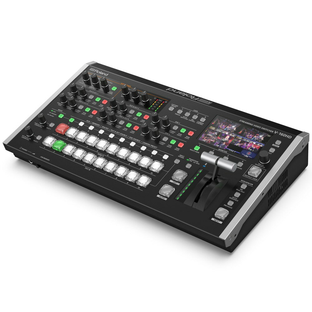 ローランド ROLAND V-160HD STREAMING VIDEO SWITCHER ビデオスイッチャー