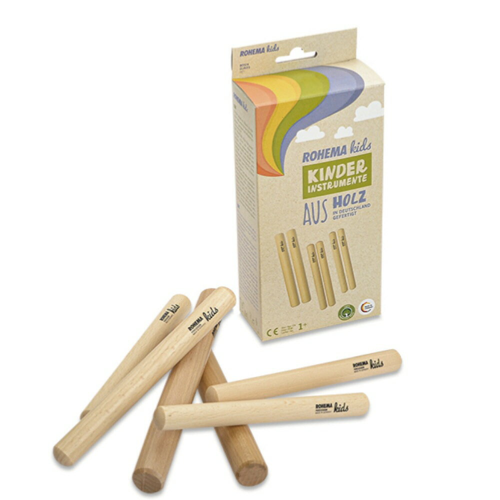 ROHEMA 618076 Beech Claves Set ٥ 3ڥå