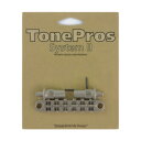 TonePros T3BT-SN Metric Tuneomatic サテンニッケル ギター用ブリッジ