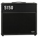 EVH 5150 Iconic Series 40W 1x12 Combo Black ギターアンプ コンボ 真空管アンプEVH 5150 Iconic Seriesは、ピュアでパワフルなEVHチューブトーンを求めるギタリストのニーズに応える、手頃な価格のアンプシリーズです。高評価を得るEVH 5150IIIアンプから進化したIconicシリーズは、故エディ・ヴァン・ヘイレンの焼け付くようなサウンドと唸るようなゲインを実現しています。著名なアンプエンジニアであるジェイムズ・ブラウンが設計した5150 Iconic Series 40W 1x12コンボは、2本のJJ 6L6パワー管と2本のJJ ECC83Sプリ管を搭載し、現代のギタリストが必要とするパワーを十二分に内包しています。このプリアンプ回路のために特別にヴォイシングされたカスタムデザインのEVH 12インチCelestionスピーカーを搭載しており、クリーンとハイゲイントーンはタイトでクリア、かつ明瞭に表現されます。キャビネットはMDF製で、内部に特殊な合板のバッフルがあり、タイトで優れた低音域のレスポンスを実現します。また、このプリアンプ回路のために特別にヴォイシングされたカスタムデザインのEVH 12インチCelestionスピーカーが搭載されており、高品位なクリーンと焼け付くようなハイゲイントーンをクリアに鳴らします。本製品は2チャンネル仕様で、各チャンネルにヴォイシングが追加されているため、さらに多様性が広がります。GreenチャンネルにはOverdriveボタンがあり、豊かなクリーントーンからゲインを付与していくことができ、RedチャンネルにはBurnボタンがあり、激しいリードプレイに最適なドライブサウンドを得ることができます。それぞれのチャンネルには、ゲインとボリュームのコントロールが用意されており、クリーンとハイゲインのチャンネルを切り替える際のボリューム感をレベルマッチングさせることができます。チャンネル2のノイズゲートはヒスノイズを抑制し、歯切れの良い明瞭さとナチュラルな切れ味を提供します。チャンネル2のブーストコントロールは、フットスイッチで+10dbの音量を加えることができ、アンサンブルから突き抜けるサウンドを得るのに最適です。コントロールパネルには、チャンネル共通のEQ（ロー、ミッド、ハイ）、グローバルレゾナンス、プレゼンスノブを備えています。その他、2ボタンフットスイッチ、エフェクトループ、デュアルパラレルスピーカーアウトプットジャック、1/4パワーアッテネータースイッチを装備しています。5150 Iconic Series 40W 1x12 Comboは、ブラッククロスのフロントグリルを備え、左上と右下のコーナーにはシルバーとブラックの5150とEVHのロゴバッジが配置されています。このオールチューブコンボは、ブラッシュドアルミニウムのトップパネル、ヴィンテージスタイルのチキンヘッドノブ、成形ブラックプラスチックトップハンドルを装備しています。【スペック】・カラー：Black・原産国：CN・シリーズ：EVH 5150 Iconic・チャンネル：Two - Clean/Overdrive and Lead/Burn・Connection Type：1/4"・コントロールパネル：Channel 1: Gain w/ Overdrive Switch; Channel 2: Gain w/ Burn Switch; Noise Gate (Channel 2); Shared Low, Mid, High EQ; Channel 1/Channel 2 Volume; Master Boost; Global Reverb, Resonance and Presence・コントロール：Channel 1: Gain w/ Overdrive Switch; Channel 2 Gain w/ Burn Switch; Noise Gate Channel 2: Low, Mid, High EQ; Channel 1/ Channel 2 Volume, Master Boost, Global Reverb, Resonance, and Presence・エフェクト：Reverb・エフェクトループ：1/4" (Send/Return)・Headphone Jack：None・入力：One - 1/4"・Line Out：Two - (One XLR and One 1/4")・ボルト：100V JPN・ワット：40 Watts・アンプカバー：Black Textured Vinyl・キャビネット：MDF w/ Plywood Baffle・コントロールノブ：Black Chicken-Head Style Pointer・Front Panel：Brushed Aluminum・グリルクロス：Black・ハンドル：Molded Plastic Strap with Black Powder Coated Caps・スピーカージャック：Two - 1/4" Parallel・Speaker Wattage：40 Watts・スピーカー：One - 12" EVH Celestion Custom・インピーダンス：4, 8, or 16 ohms・パワーチューブ：2 x JJ 6L6・プリアンプチューブ：2 x JJ ECC83S (12AX7)・レクティファイアー：Solid State・パワーケーブル：IEC・フットスイッチ：2-Button Footswitch Included