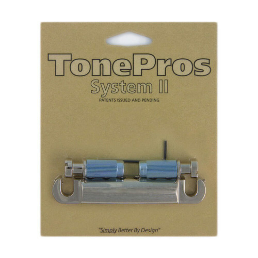 TonePros T1ZA-N Metric Aluminum Tailpiece ニッケル ギター用テールピース