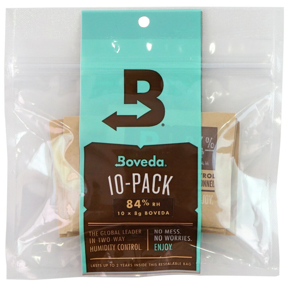 Boveda B84 8g 楽器専用湿度コントロール剤 10パック