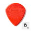 JIM DUNLOP Max-Grip Jazz III Nylon Pick RD ԥå6